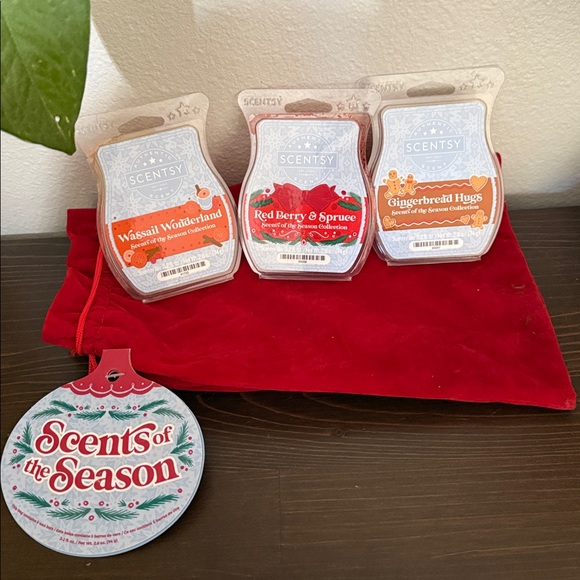 Scentsy Other - Scentsy Holiday Wax Melts Set